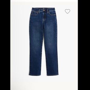 Jcrew Curvy essential straight jean in all-day stretch
